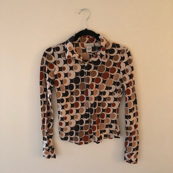 Banana Republic Tops - 100% Silk Fall 2001 Banana Republic Button Down
